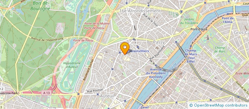 localisation de l'entreprise PARIS STAY  PARIS