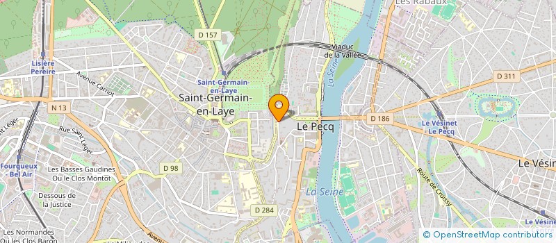 localisation de l'entreprise PARIS STOCK  LE PECQ