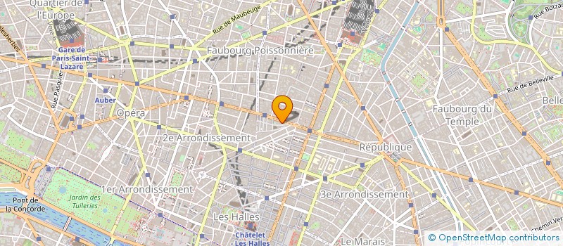 localisation de l'entreprise PARIS STORE à PARIS