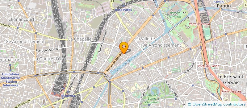 localisation de l'entreprise PARIS SUD BUREAU  PARIS