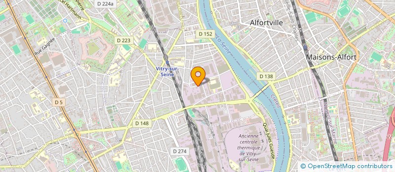 localisation de l'entreprise PARIS SUD CARRELAGE à VITRY-SUR-SEINE