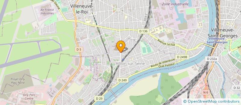 localisation de l'entreprise PARIS SUD DEPANNAGE PL à ABLON-SUR-SEINE