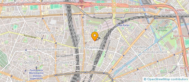 localisation de l'entreprise PARIS TECHNOBAT  PARIS