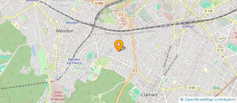 localisation de l'entreprise PARIS TELE DEPANNAGES à CLAMART