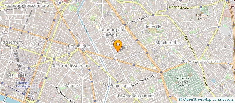 localisation de l'entreprise PARIS TERROIRS  PARIS