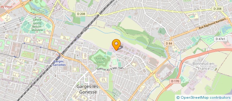 localisation de l'entreprise PARIS TN à GARGES-LES-GONESSE