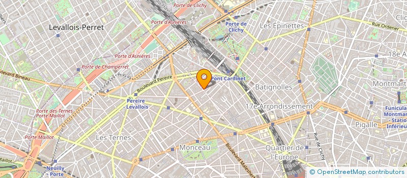 localisation de l'entreprise PARIS TOCQUEVILLE IMMOBILIER  PARIS