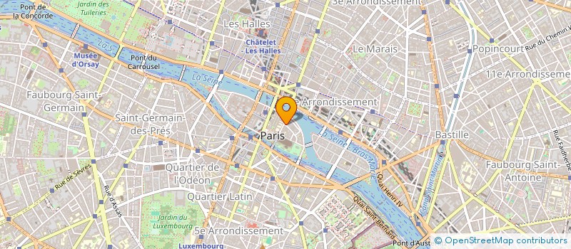 localisation de l'entreprise PARIS TOUCH  PARIS