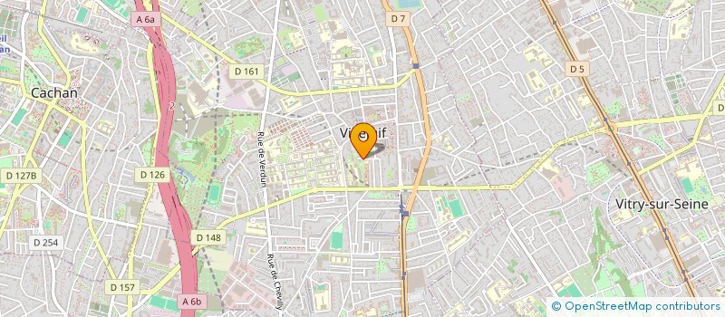 localisation de l'entreprise PARIS TRANS VAN à VILLEJUIF