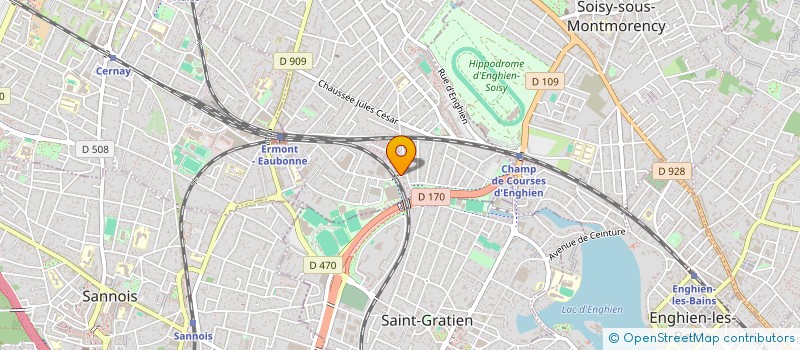 localisation de l'entreprise PARIS TRANSAT à EAUBONNE