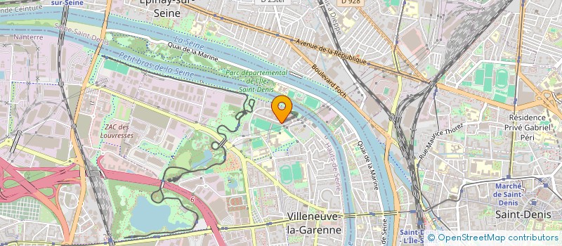 localisation de l'entreprise PARIS UNIT à VILLENEUVE-LA-GARENNE