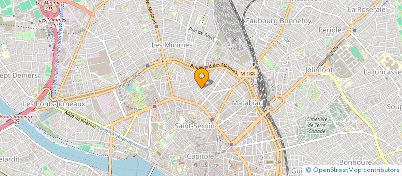 localisation de l'entreprise PARIS V-B à TOULOUSE