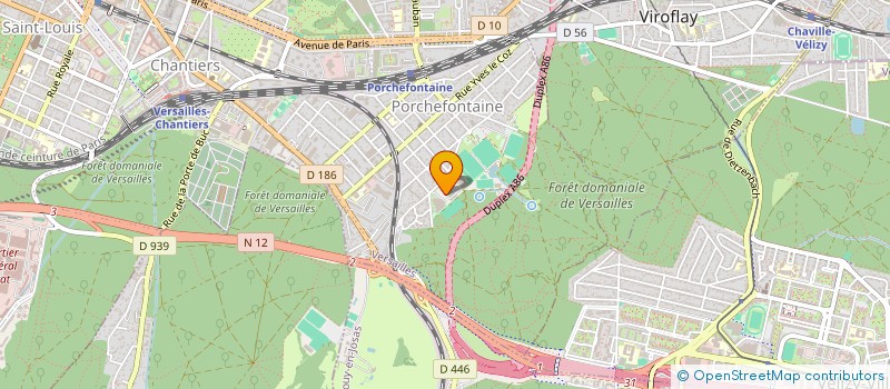 localisation de l'entreprise PARIS VERSAILLES ASSOCIATION à VERSAILLES