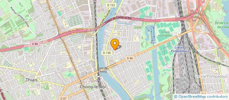 localisation de l'entreprise PARIS WAKE FAMILY à CHOISY-LE-ROI