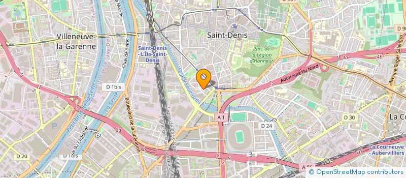 localisation de l'entreprise PARIS WALKS à SAINT-DENIS