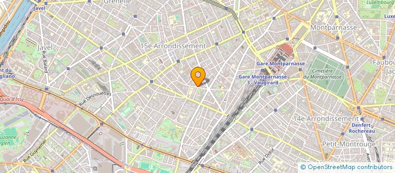 localisation de l'entreprise PARIS XV POLYCHROMIE  PARIS