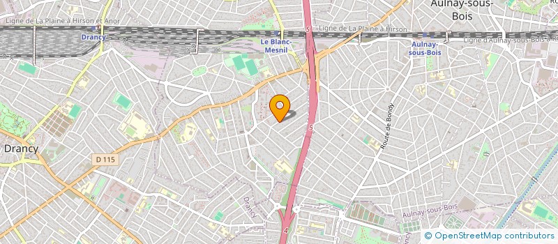localisation de l'entreprise PARIS ZALMI CRICKET CLUB (PZCC) à LE BLANC-MESNIL