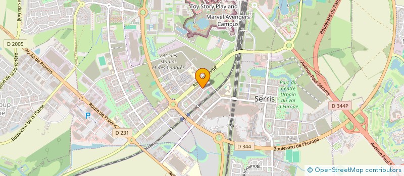 localisation de l'entreprise PARIS ZEN  CHESSY