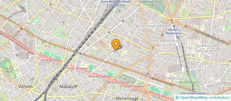 localisation de l'entreprise PARIS'ZEN INSTITUT  PARIS