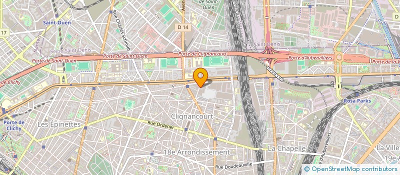 localisation de l'entreprise PARISACK STUDIO  PARIS