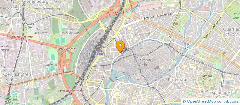 localisation de l'entreprise PARISBROOKLYN à STRASBOURG
