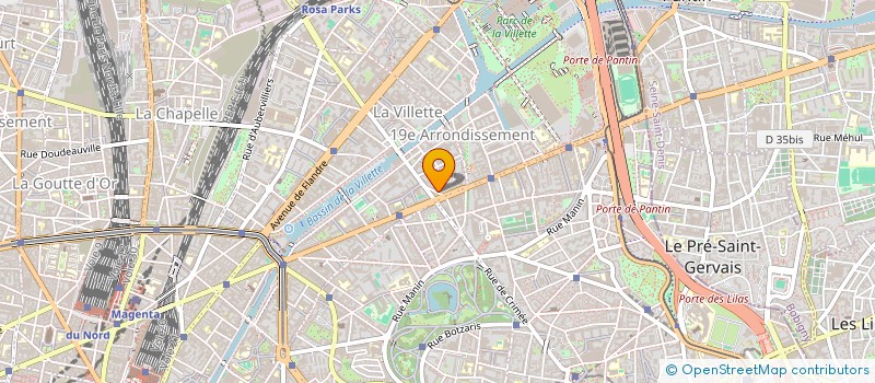 localisation de l'entreprise PARISCHRONO  PARIS