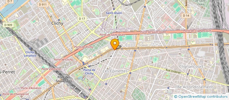 localisation de l'entreprise PARISCOOT  PARIS