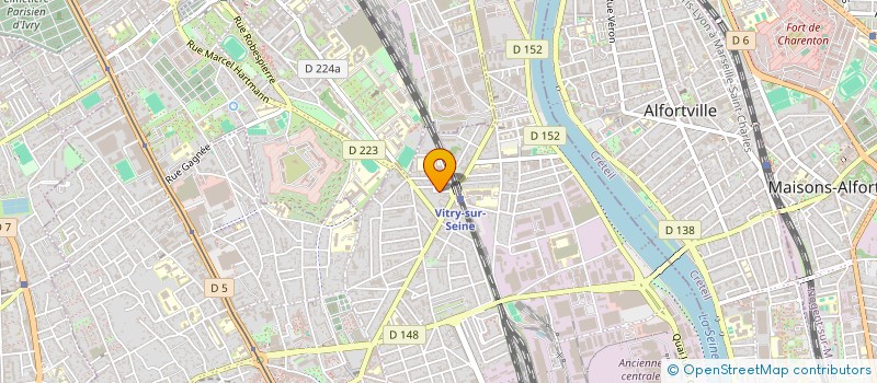 localisation de l'entreprise PARISDOM à VILLEJUIF