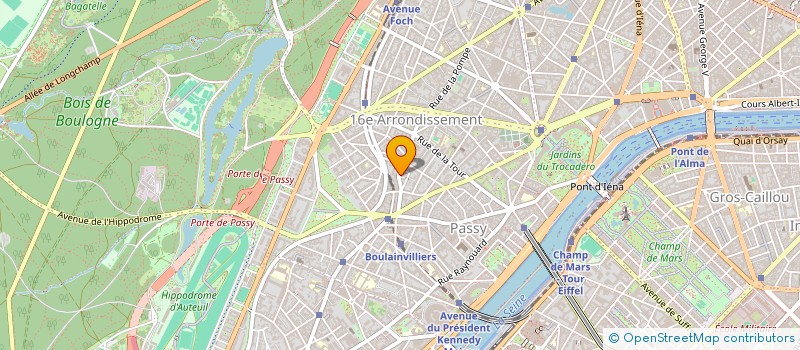 localisation de l'entreprise PARISENVUE à PARIS