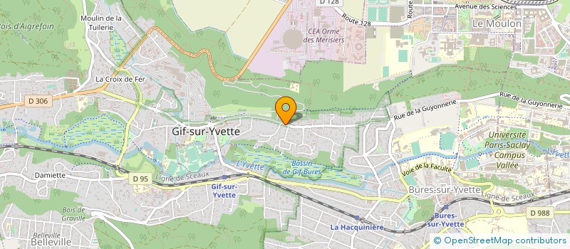 localisation de l'entreprise PARISESPORT'S TEAM (PEST) à GIF-SUR-YVETTE