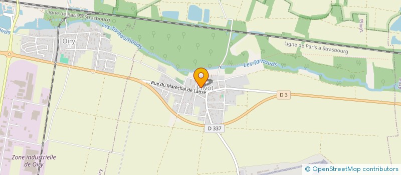 localisation de l'entreprise PARISET  AULNAY-SUR-MARNE