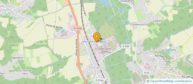 localisation de l'entreprise PARISHE  RANTIGNY