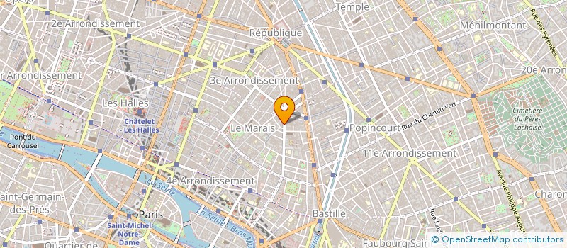 localisation de l'entreprise PARISIAN HOME CONCEPT  PARIS