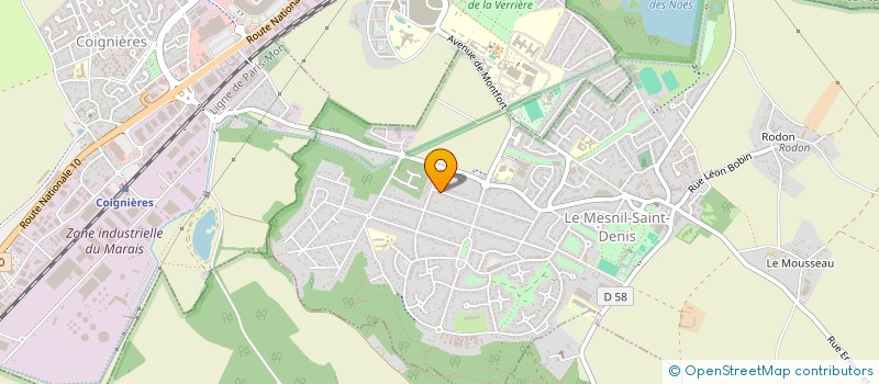 localisation de l'entreprise PARISIAN LIFE  LE MESNIL-SAINT-DENIS