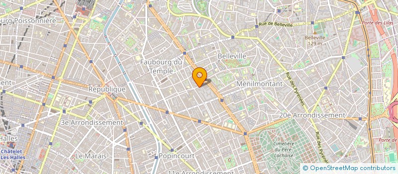 localisation de l'entreprise PARISIAN NEWS TV  PARIS