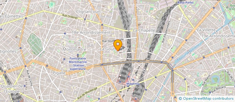 localisation de l'entreprise PARISIEN  PARIS
