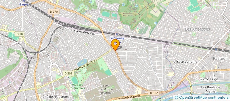 localisation de l'entreprise PARISIENNE TRANSACTION IMMOBIL  GAGNY