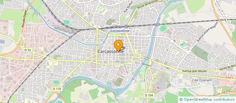localisation de l'entreprise PARISINI à CARCASSONNE