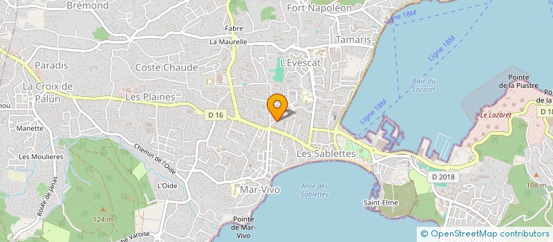 localisation de l'entreprise PARISIS à LA SEYNE-SUR-MER