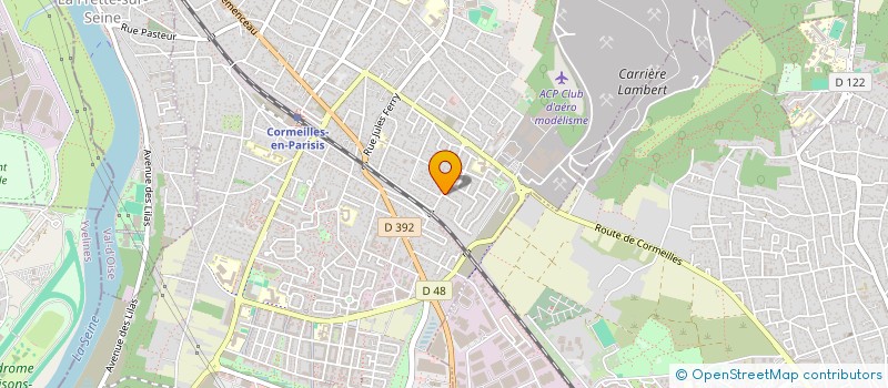 localisation de l'entreprise PARISIS CONSTRUCTION à CORMEILLES-EN-PARISIS