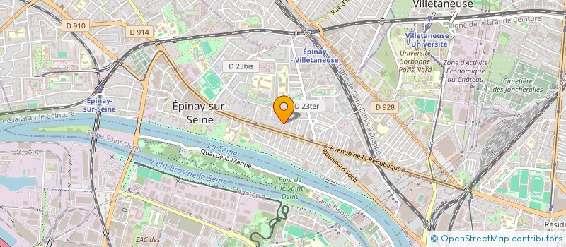 localisation de l'entreprise PARISOL à EPINAY-SUR-SEINE