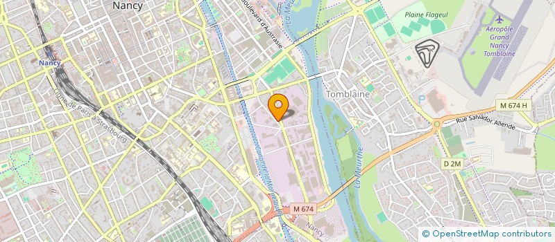 localisation de l'entreprise PARISSE GILLES  NANCY