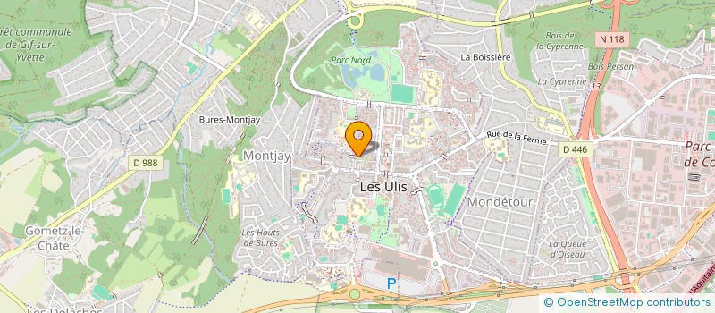 localisation de l'entreprise PARISSHOPPER .A à LES ULIS