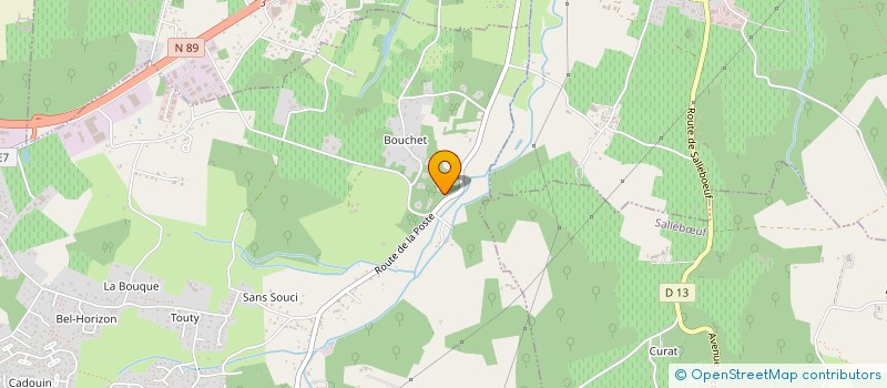 localisation de l'entreprise PARISSIMMO  POMPIGNAC