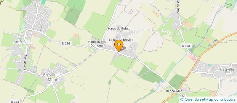 localisation de l'entreprise PARISSIX  RANVILLE
