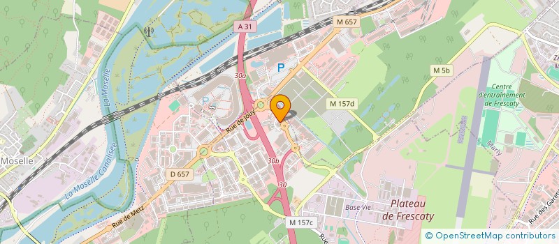 localisation de l'entreprise PARISTYLE  AUGNY