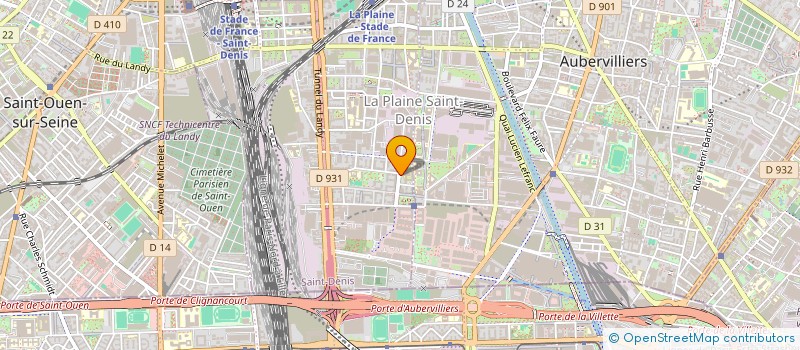 localisation de l'entreprise PARISWHO à SAINT-DENIS