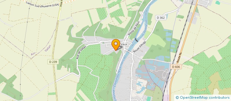 localisation de l'entreprise PARISY à AUXERRE