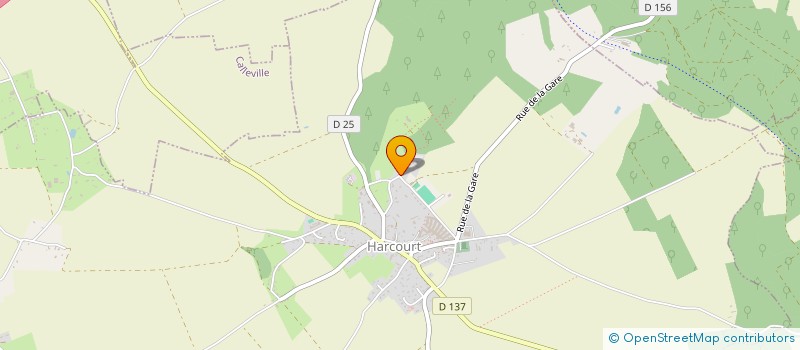 localisation de l'entreprise PARISY SANTE  HARCOURT