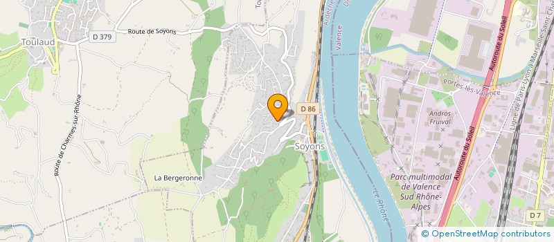 localisation de l'entreprise PARITE  SOYONS